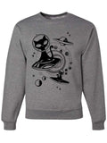 Alien Cats Unisex Crewneck Sweatshirt