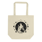 Howling Wolf Tote Bag-Revival Ink
