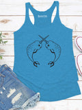 Narwhal Womens Tank Top