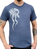 Octopus Tentacles Mens Graphic Tee-Mens T-Shirts-2XL-Navy-Revival Ink