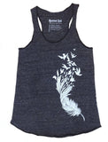Feather Womens Tank Top
