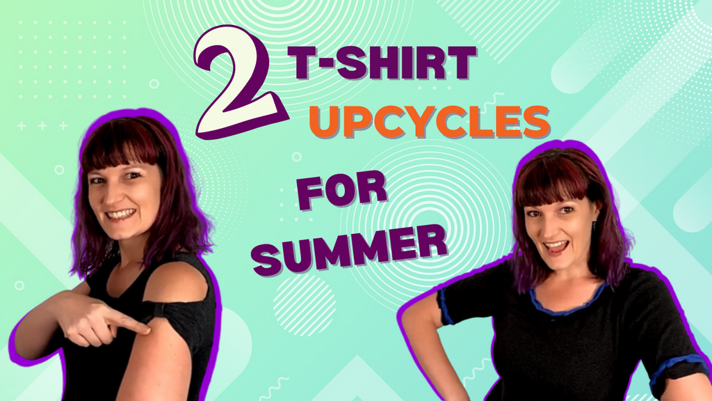 T Shirt Transformations | Upcycling Clothes DIY | Revamping My Closet
