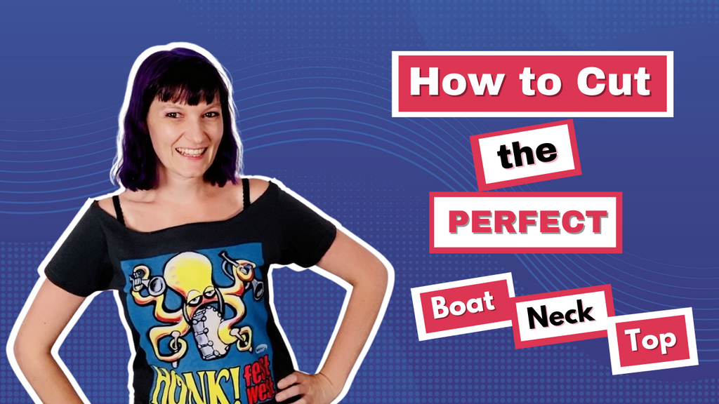 How to Cut the Perfect Boat Neck Top