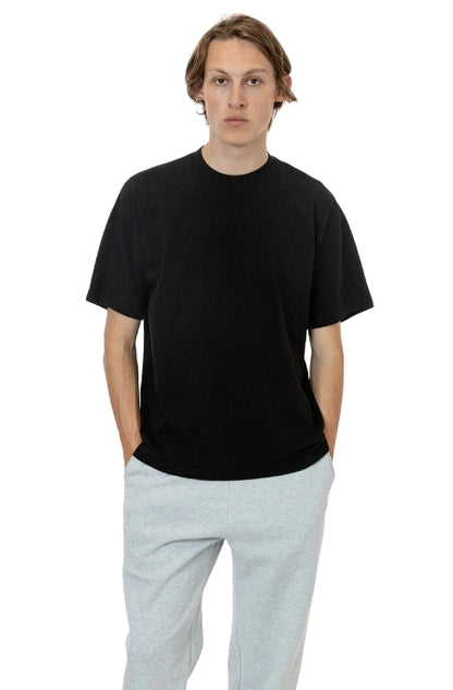 Los Angeles Apparel Garment-Dyed Crewneck T-Shirt