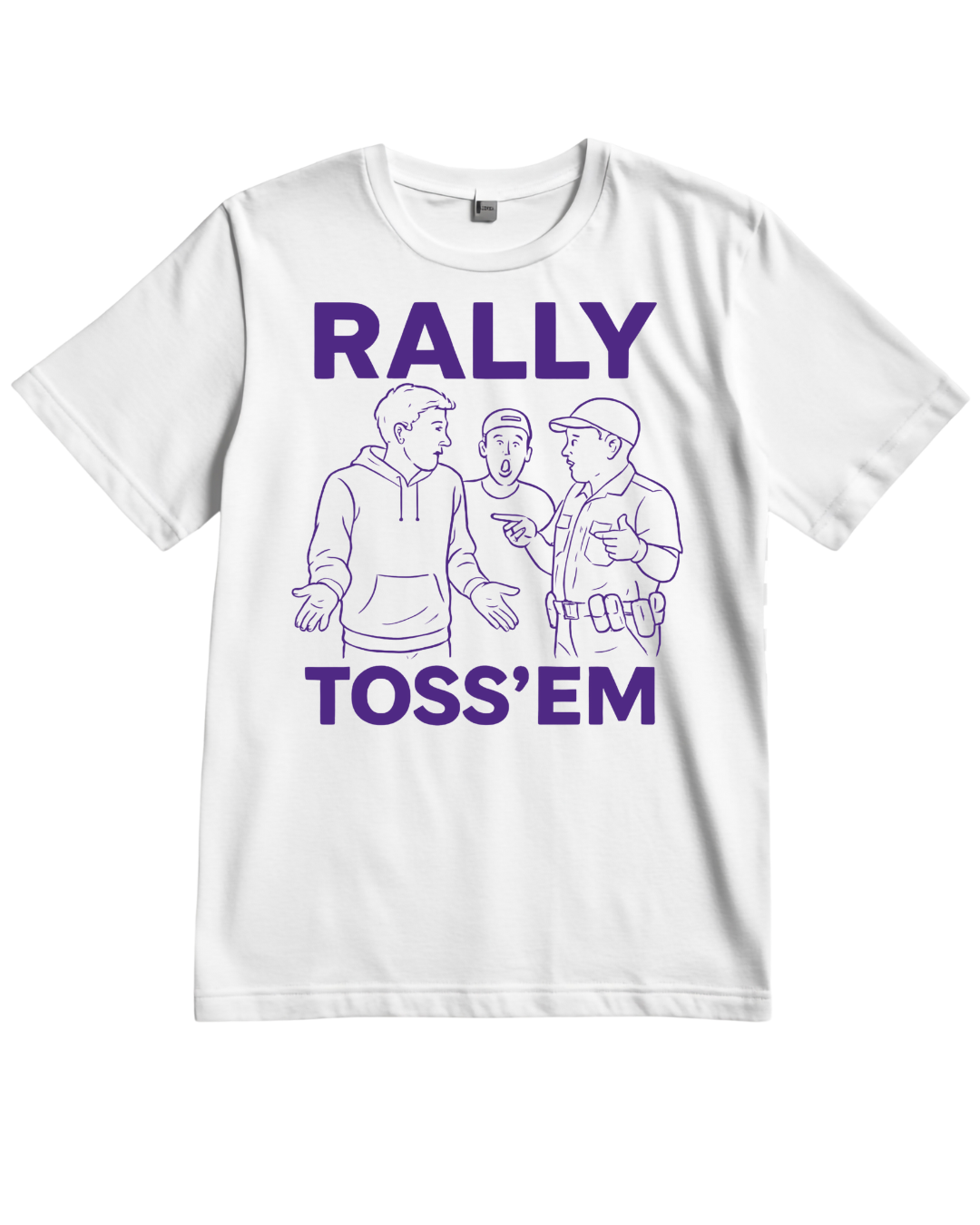 Rally Toss'em White/Purple + Paul Skenes and Dylan Crews Bundle