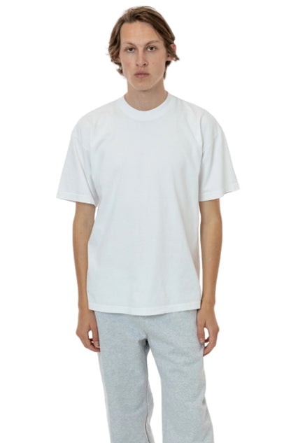 Los Angeles Apparel Garment-Dyed Crewneck T-Shirt