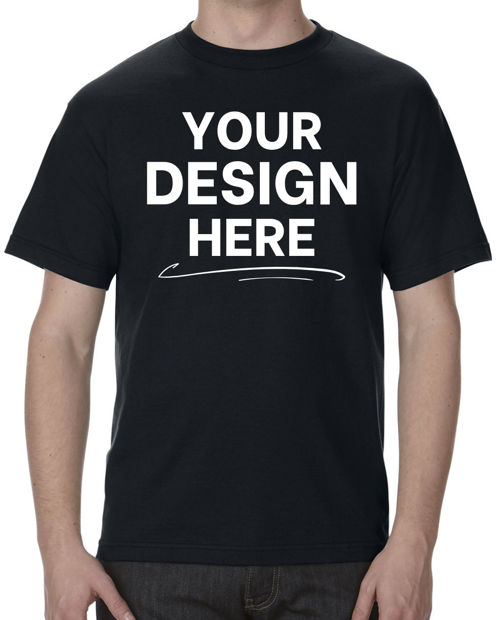 American Apparel Heavyweight Crewneck T-Shirt