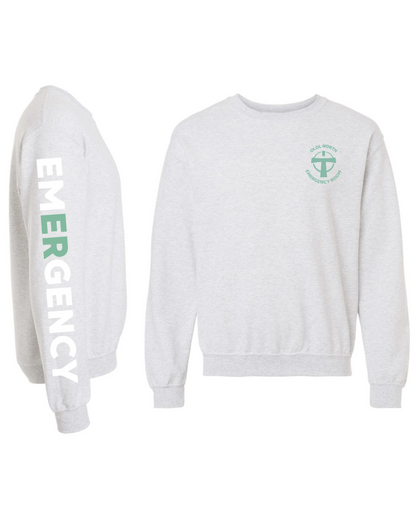 OLOL North - Crewneck Sweatshirt with ER arm sleeve