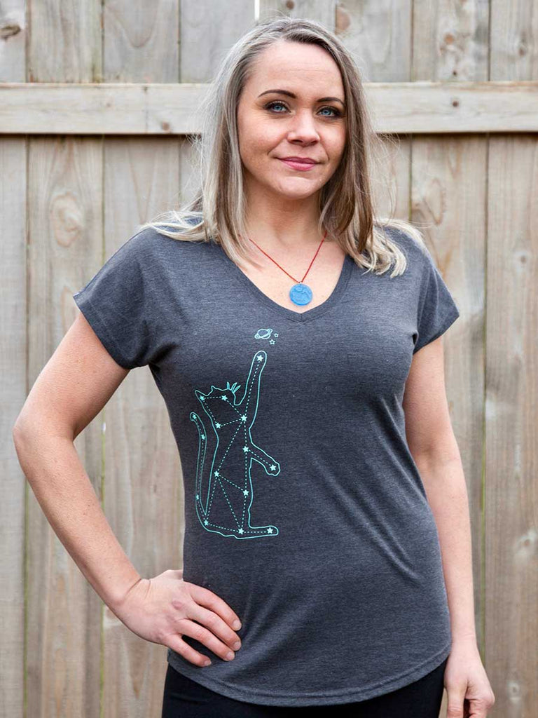 Constellation Womens Cat Shirt