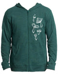Mushrooms Zip Hoodie Sweatshirt for Men or Women