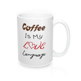 Love Language Coffee Mug - Revival Ink Shirts