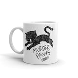 Murder Paws Funny Cat Mug - Revival Ink Shirts