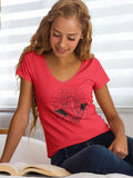 Crystals Womens T-shirt-Womens T-Shirts Comfy-S-Blue-Revival Ink