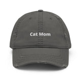 Embroidered Cat Mom Hat