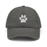 Paw Print Hat-hat-Charcoal Grey-Revival Ink