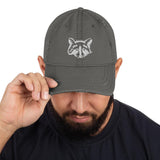 Embroidered Raccoon Hat-hat-Charcoal Grey-Revival Ink
