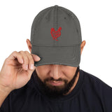 Embroidered Chicken Hat-hat-Charcoal Grey-Revival Ink