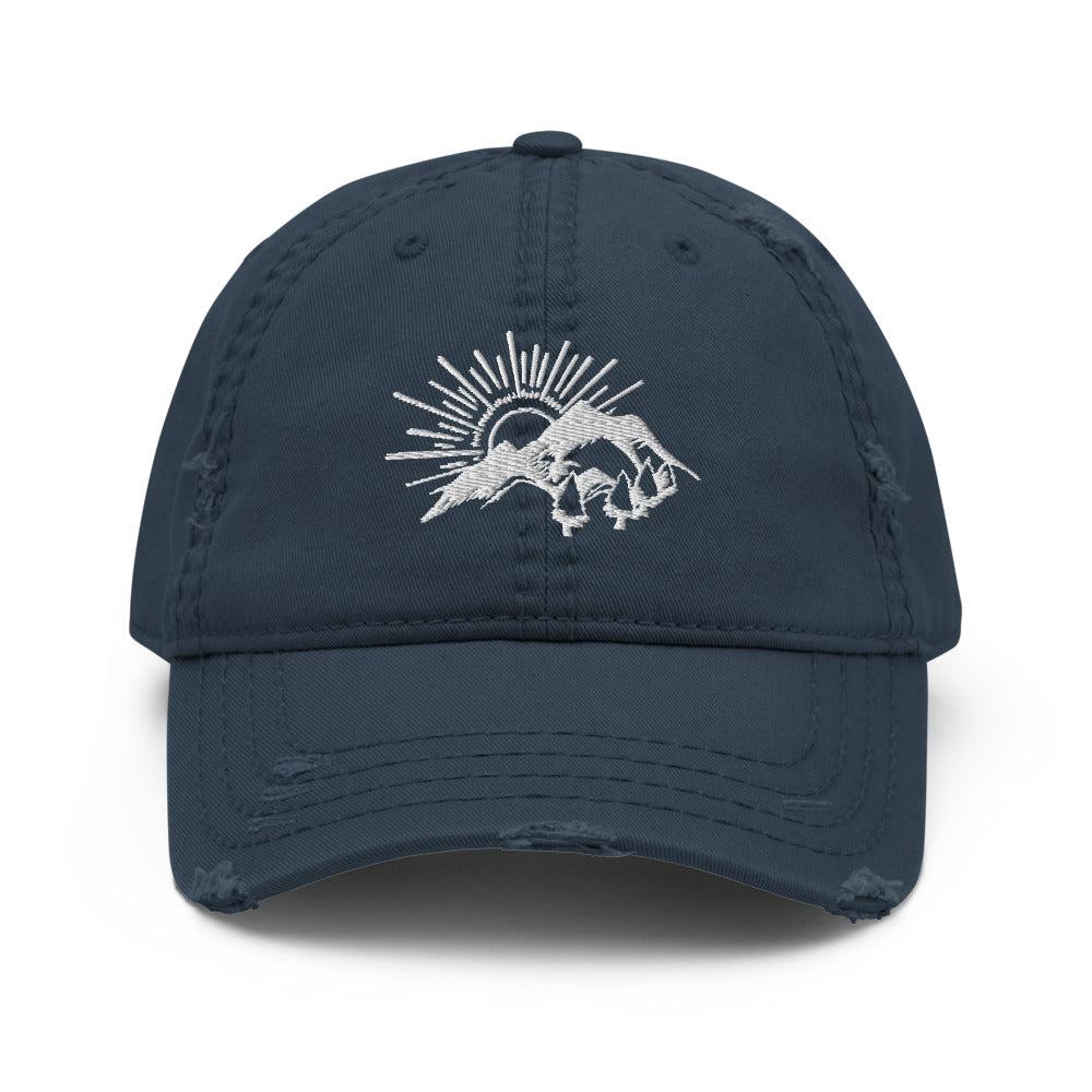 Sun in the Mountains Hat-hat-Navy-Revival Ink