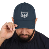 Embroidered Raccoon Hat-hat-Navy-Revival Ink