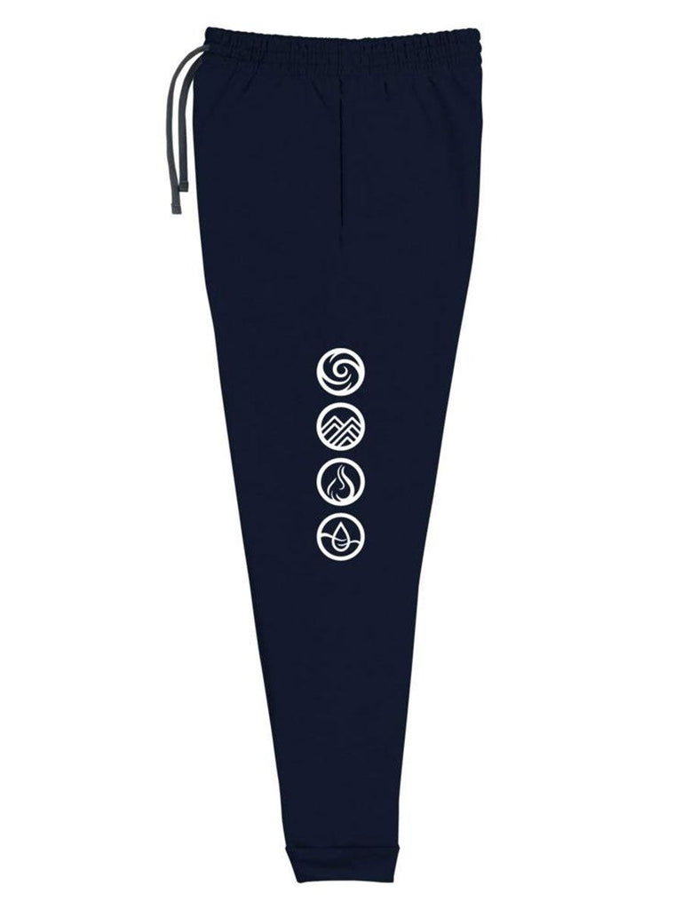Earth Elements Joggers-sweatpants-Navy-S-Revival Ink