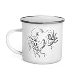 Octopus Enamel Camp Mug--Revival Ink