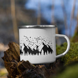Mountain Constellations Enamel Camping Mug--Revival Ink