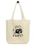 Happy Camper Eco Tote Bag-Tote Bags-Revival Ink
