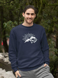 Sun Mountains Unisex Crewneck Sweatshirt-Crewneck Sweatshirt-Revival Ink