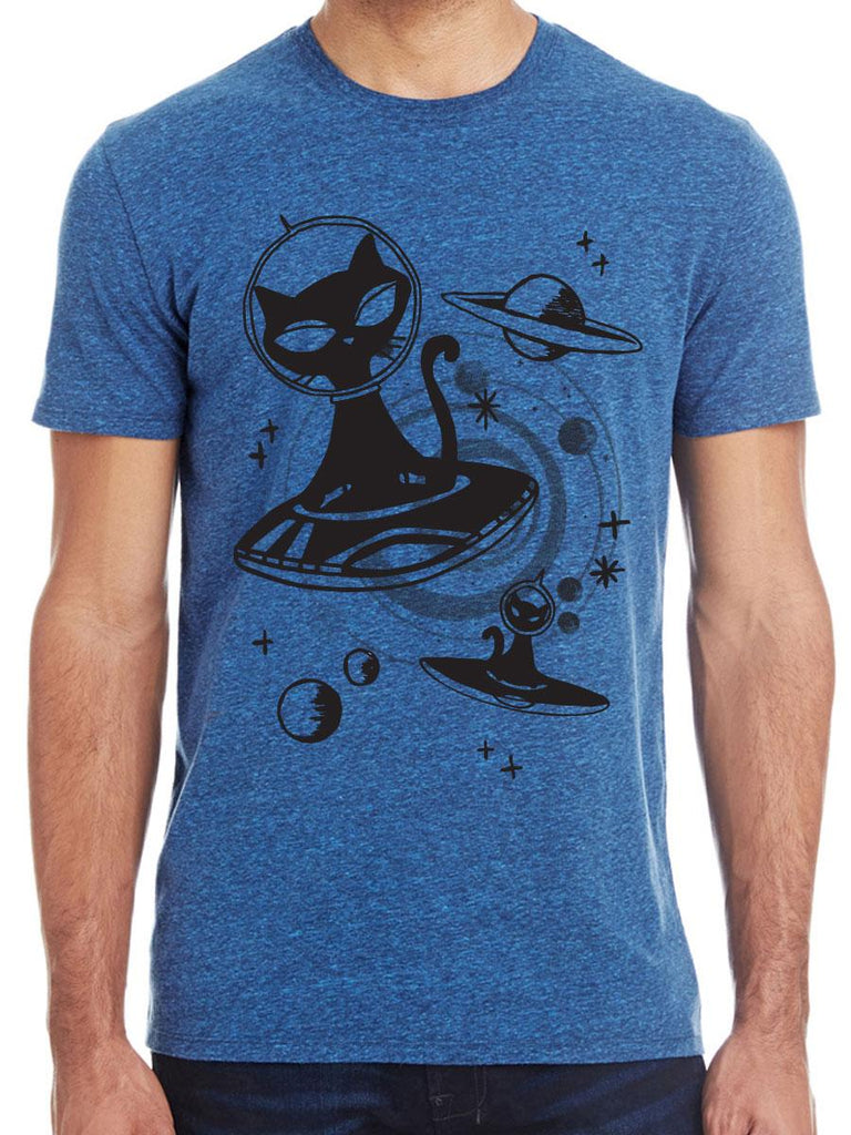 Mens Alien Cat Shirt - Revival Ink Shirts