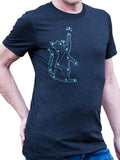 Mens Constellation Cat Shirt