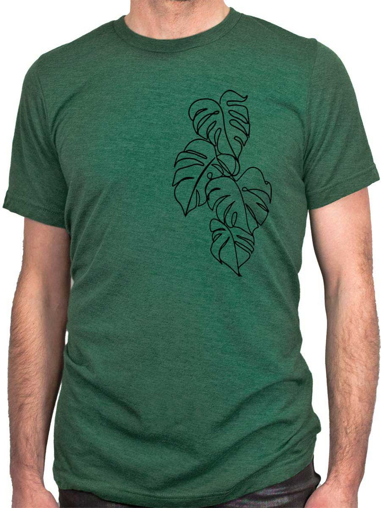 Monstera Plant Mens T-Shirt
