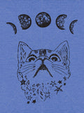 Moon Phase Cat Shirt | Cat Dad Gift for Men - Revival Ink Shirts