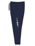 Moon Phases Joggers-sweatpants-Navy-S-Revival Ink