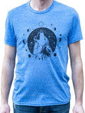 Moon Wolf Mens T-Shirt