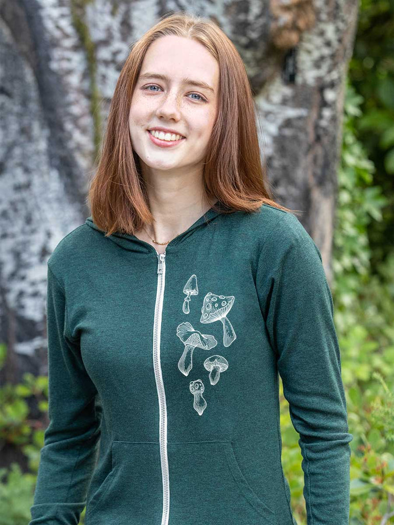 marathon Voorzien beton Buy Mushrooms Zip Hoodie Sweatshirts for Men or Women - Revival Ink –  Revival Ink