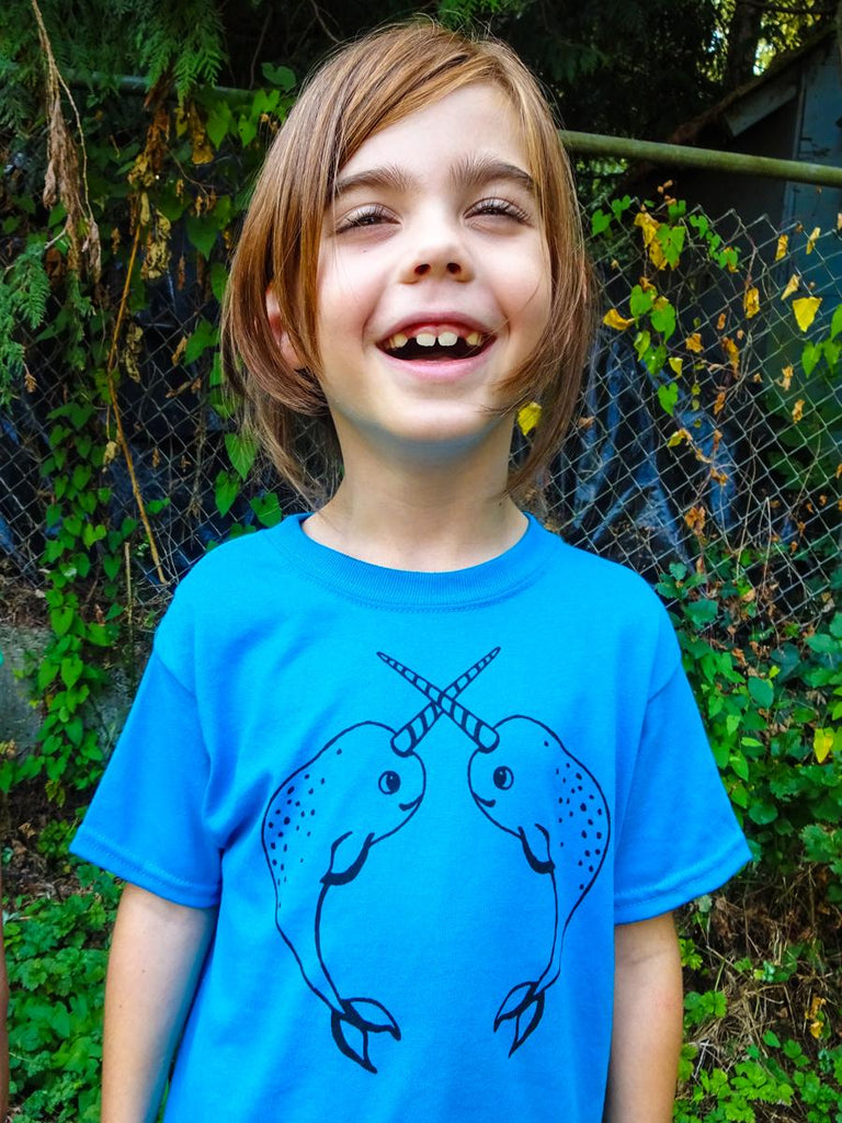 Narwhal Kids Graphic Tee - Revival Ink Shirts