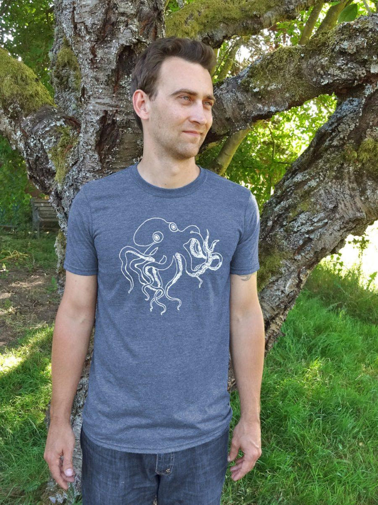 Octopus Mens Graphic Tee - Revival Ink Shirts