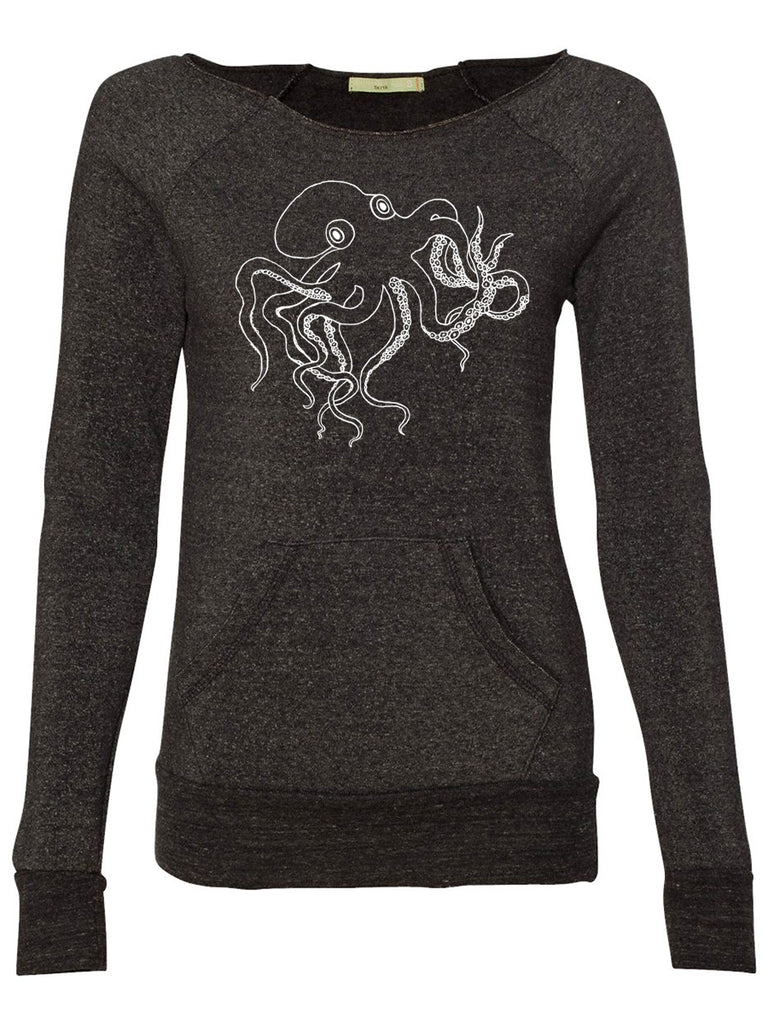 Octopus Womens Pullover Sweatshirt