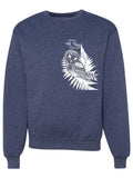 Owl Crewneck Sweatshirt-Crewneck Sweatshirt-S-Navy-Revival Ink