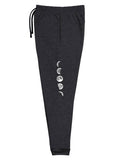 Moon Phases Joggers-sweatpants-Dark Gray-S-Revival Ink