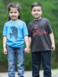 Red Panda Kids Tee | Kids Gift-Kids Shirts Unisex-3T-Brown-Revival Ink