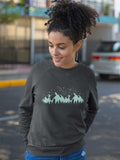 Constellation Mountains Crewneck Sweatshirt-Crewneck Sweatshirt-Revival Ink