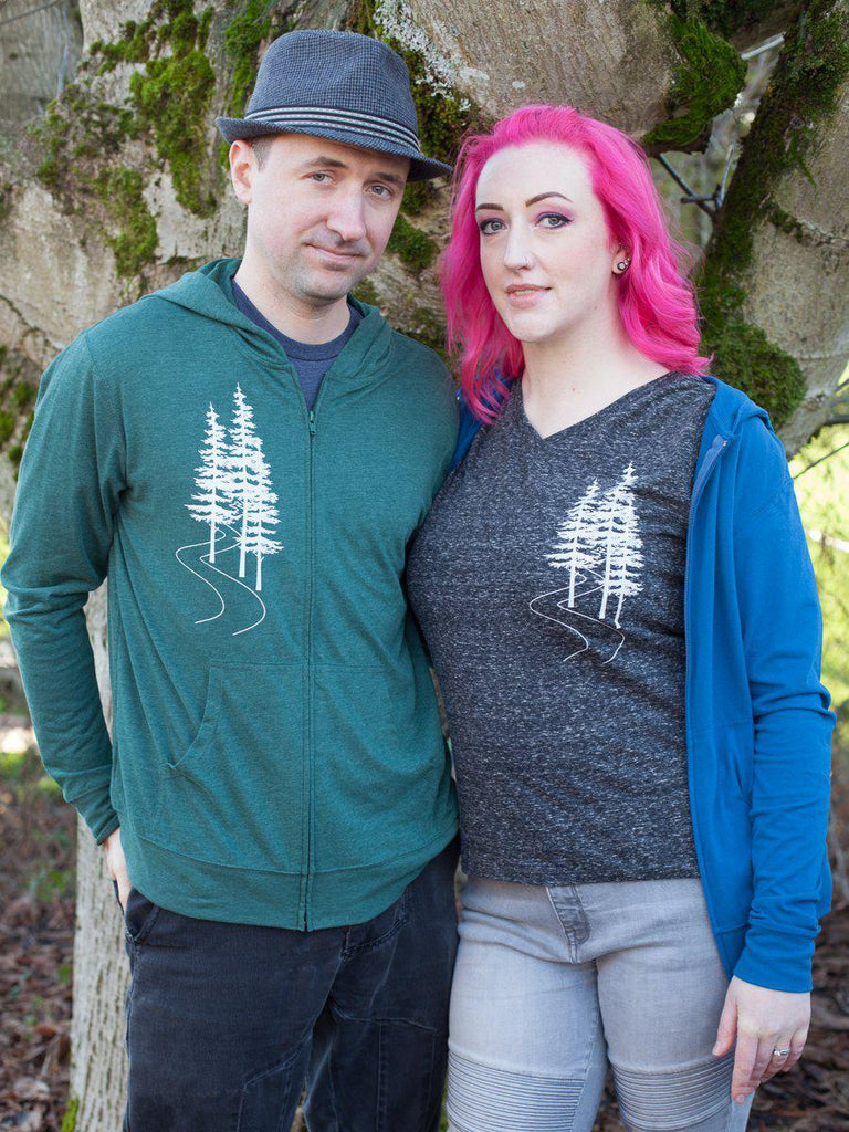 Evergreen Trees Mens T-Shirt - Revival Ink Shirts