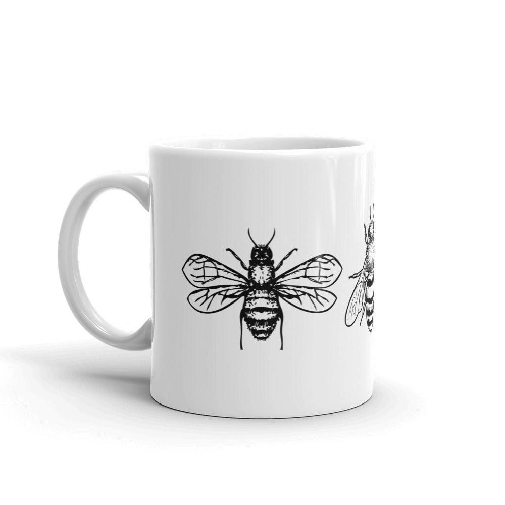Honey Bees Mug-11oz-Revival Ink