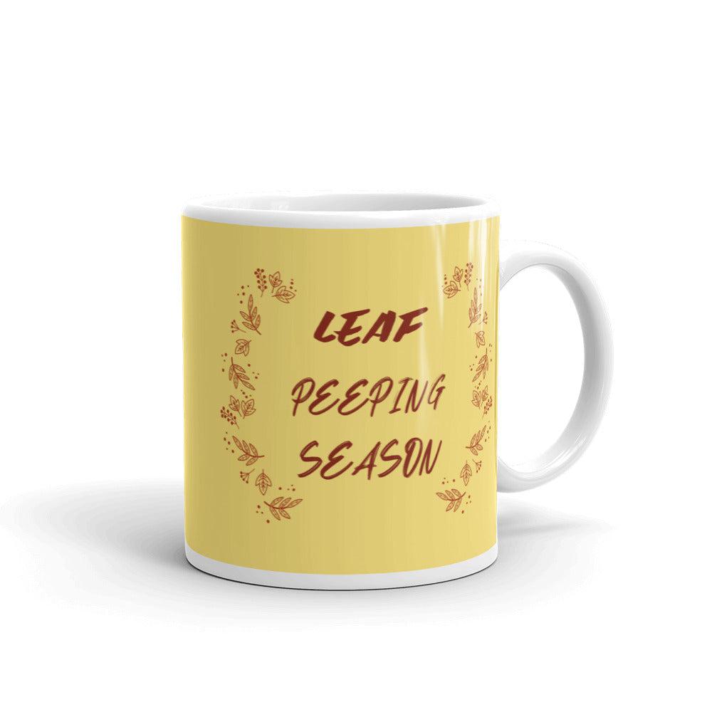 Fall Coffee Mug for Autumn Leaf Peeping-ceramic mugs-11oz-Revival Ink