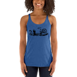 Coffee Otter Womens Tank Top-Womens Tank Tops-S-Blue-Revival Ink