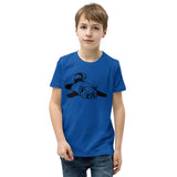 Red Panda Kids Tee | Kids Gift-Kids Shirts Unisex-L (10-12)-Blue-Revival Ink